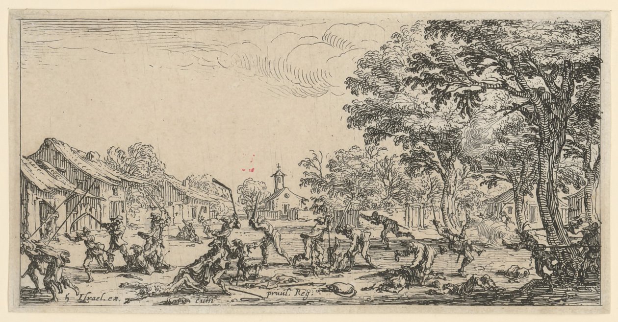 Revenge of the Peasants by Jacques Callot