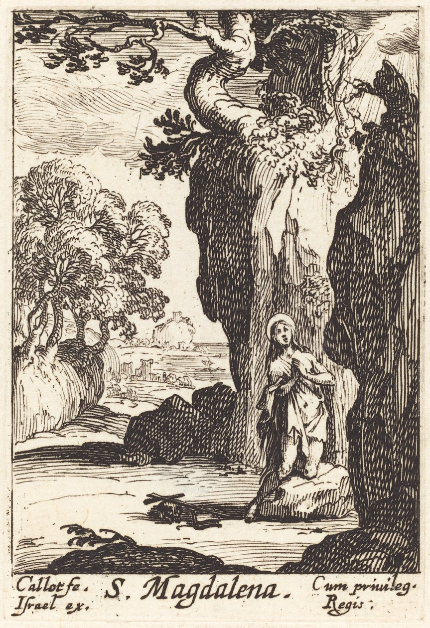 Saint Mary Magdalene by Jacques Callot