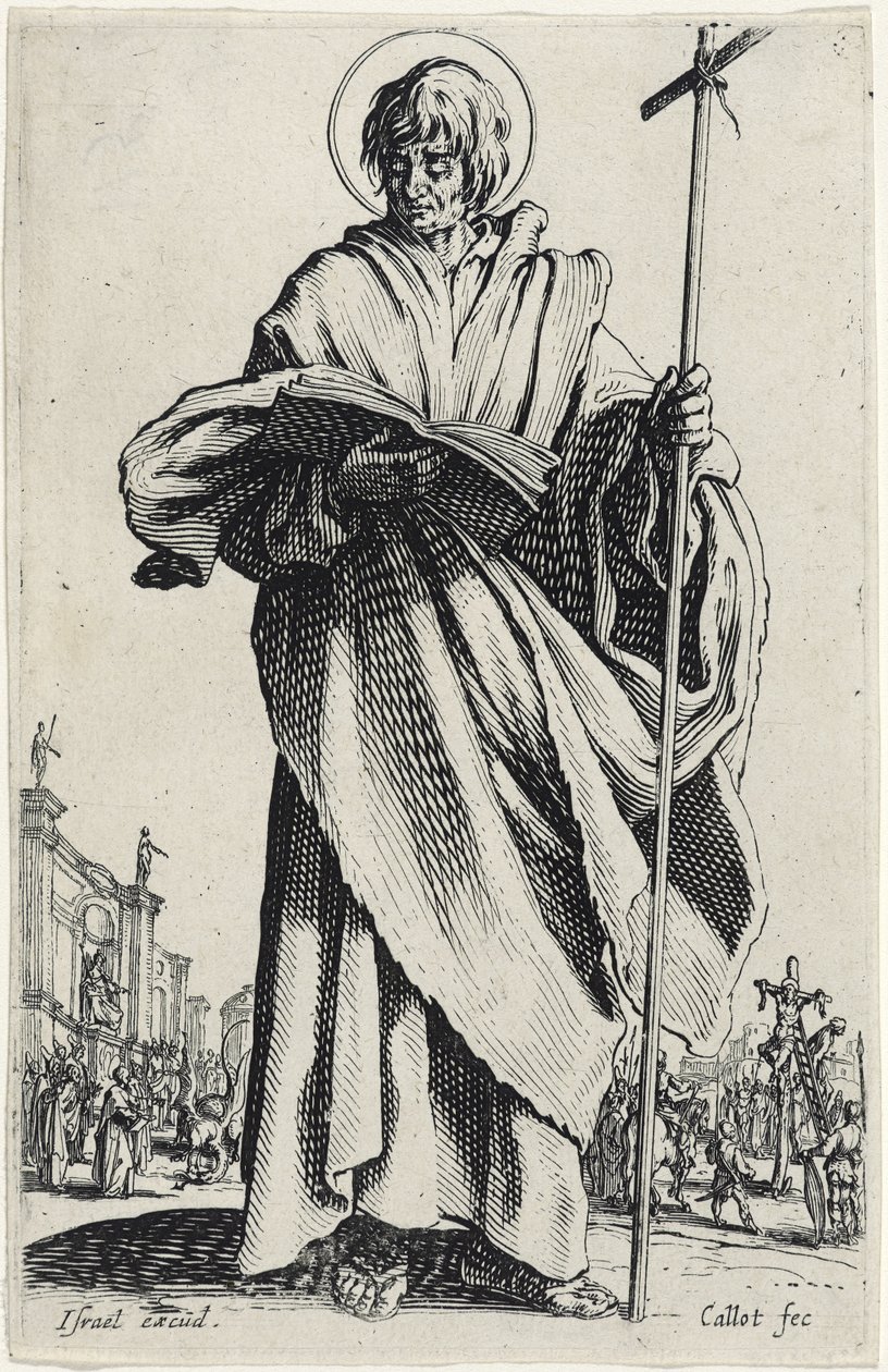 Saint Philip (The Large Apostles) by Jacques Callot
