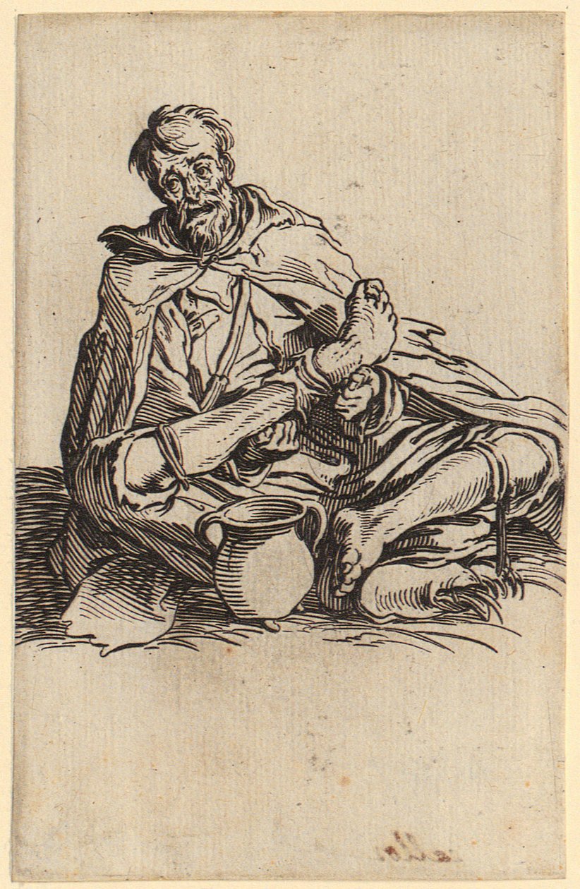 Weak Beggar, Plate 13 from the Series 