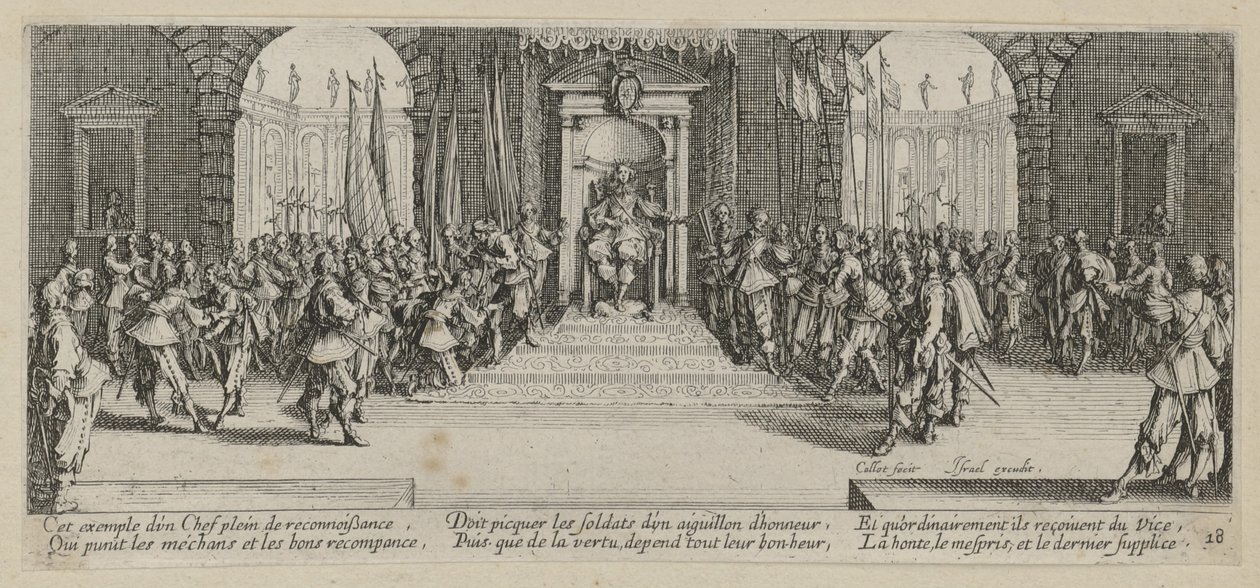 Distribution of Pay, Plate 18 from the Series 