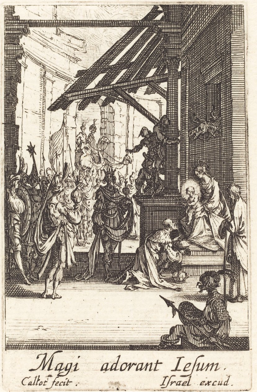 The Adoration of the Magi by Jacques Callot