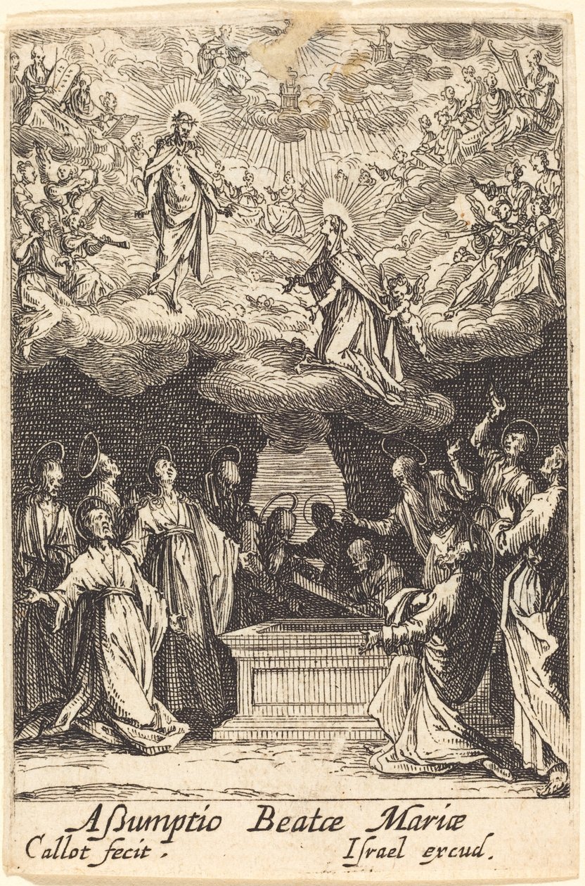 The Assumption of the Virgin by Jacques Callot