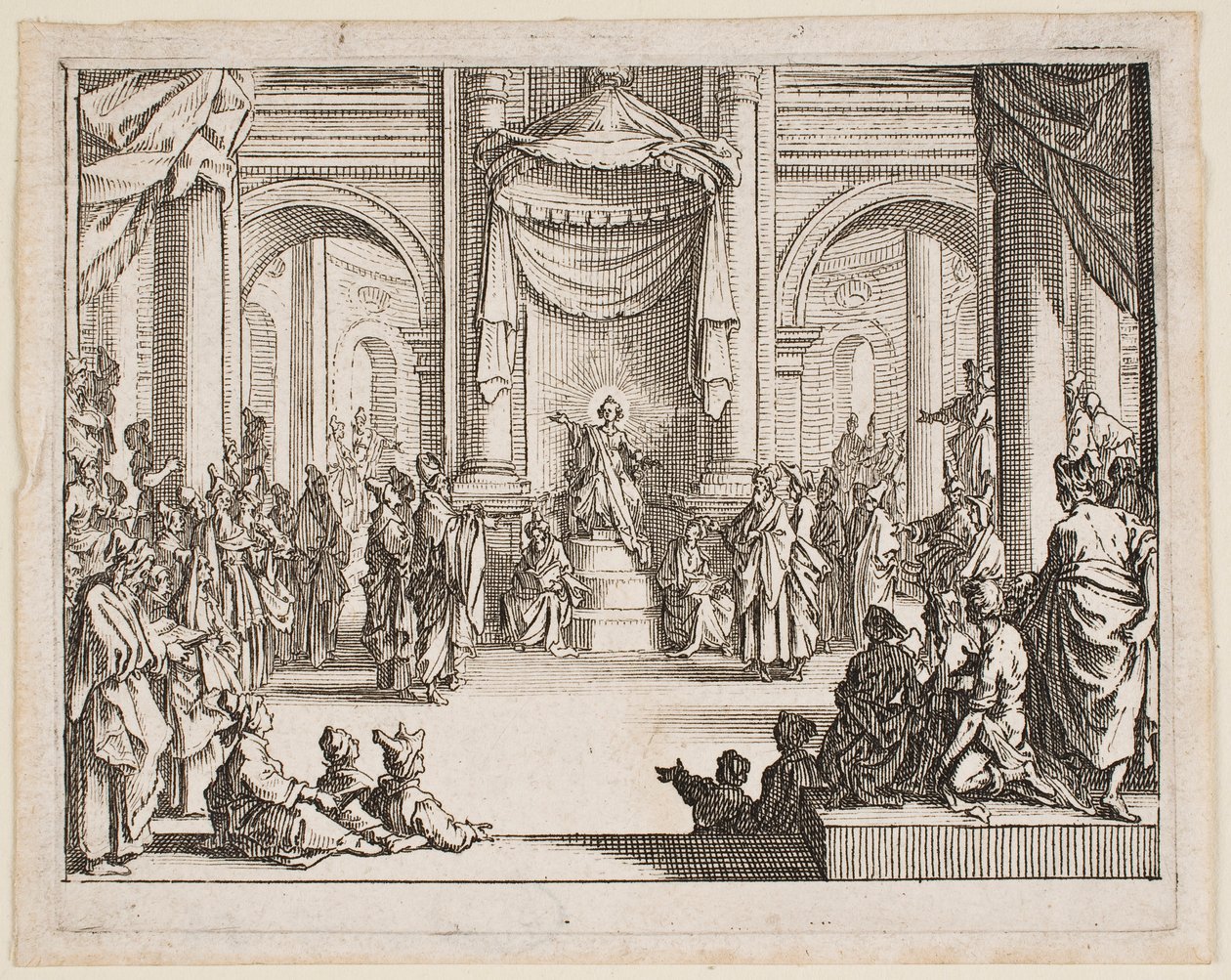 The Child Jesus among the Doctors, from the series “The New Testament” by Jacques Callot