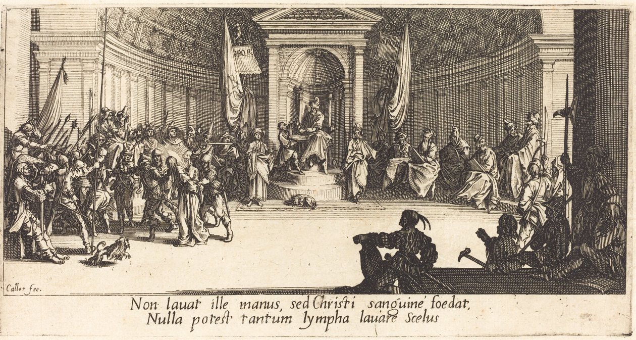 The Condemnation to Death by Jacques Callot