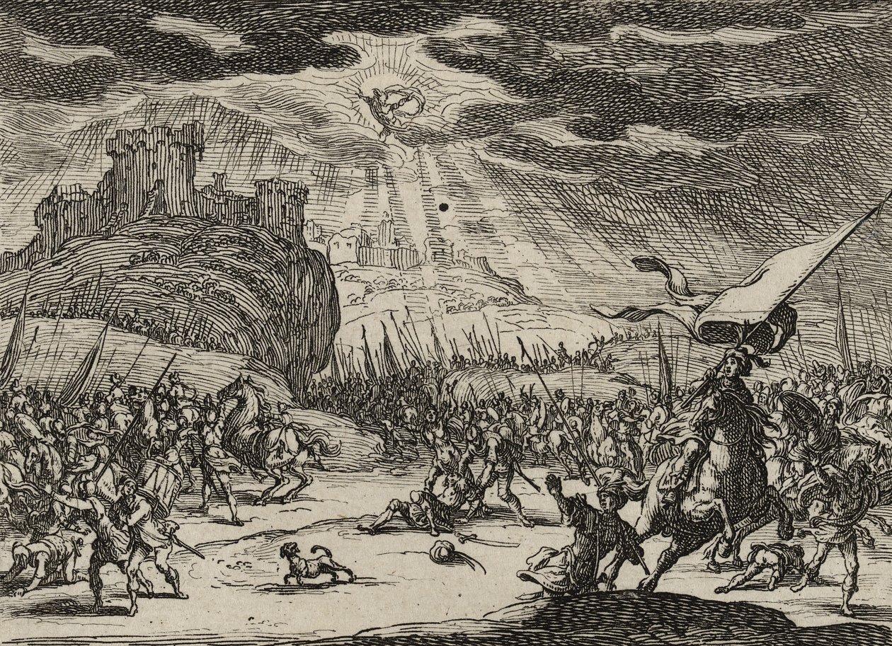The Conversion of St. Paul by Jacques Callot