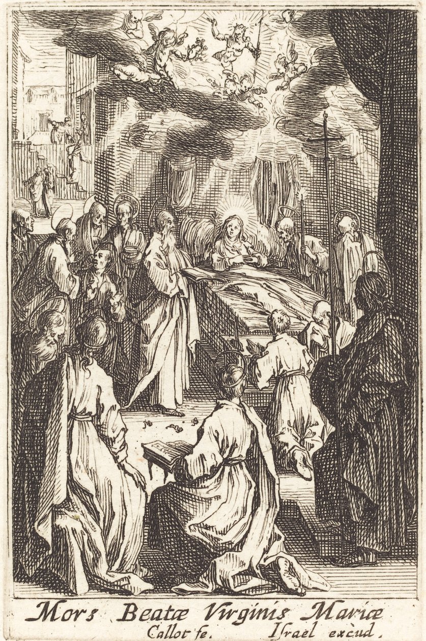 The Death of the Virgin by Jacques Callot