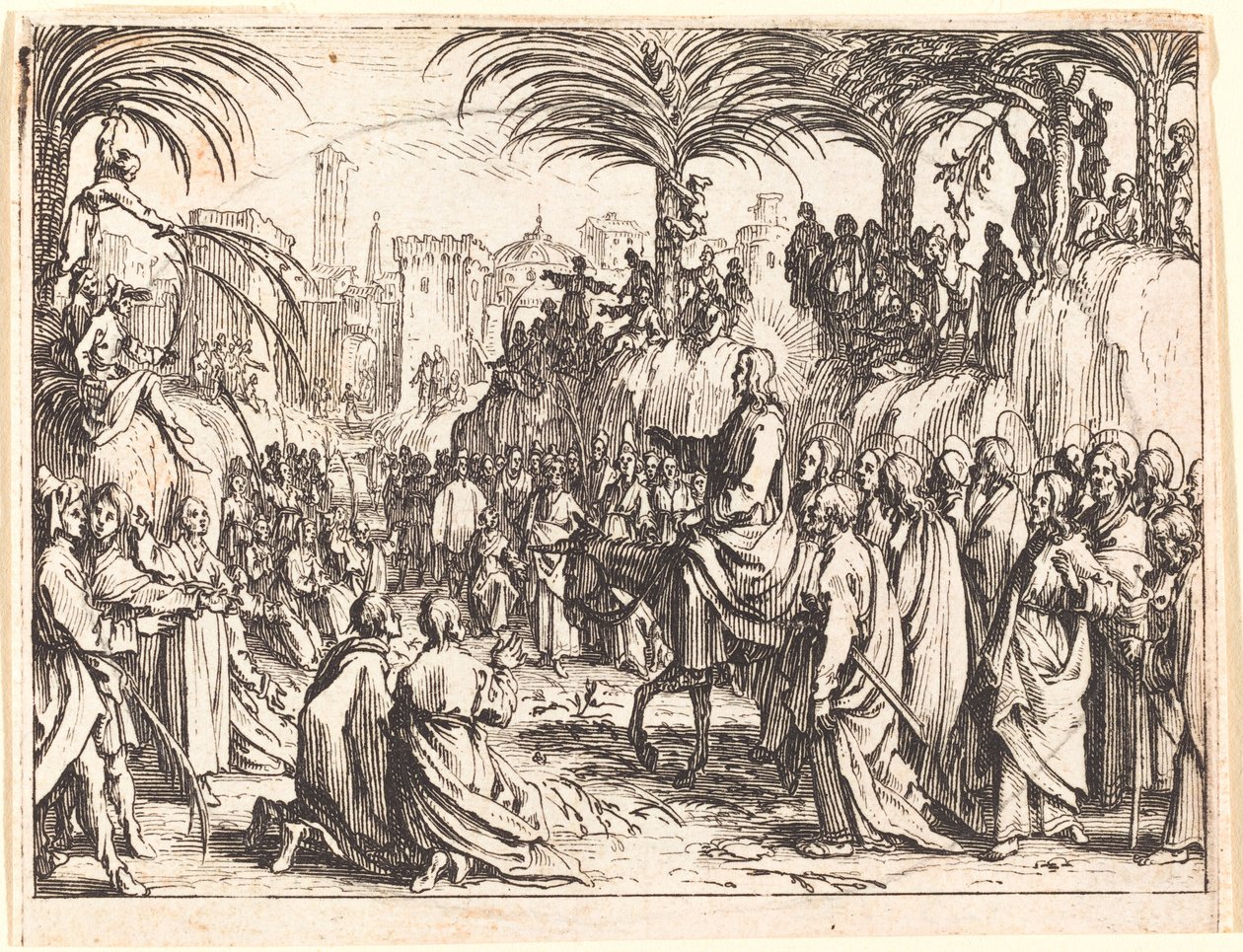 The Entry into Jerusalem by Jacques Callot