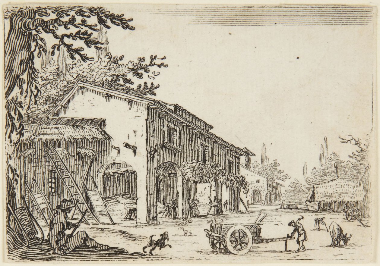 The Farm by Jacques Callot