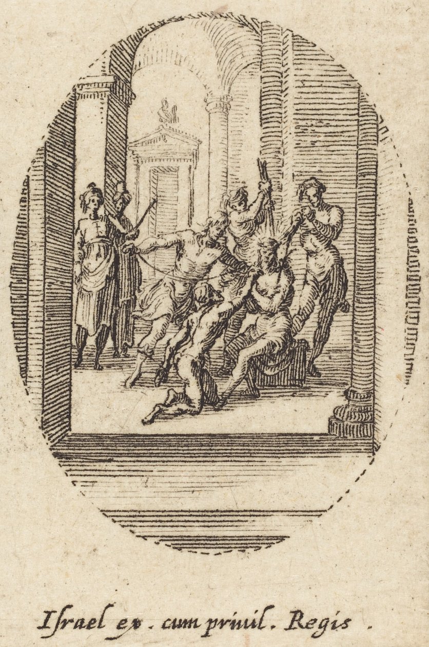 The Flagellation by Jacques Callot