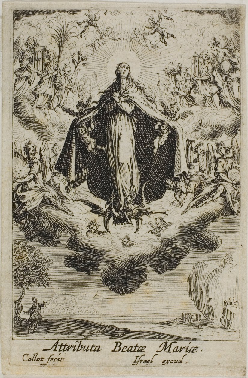 The Glorification of the Virgin, from The Life of the Virgin by Jacques Callot