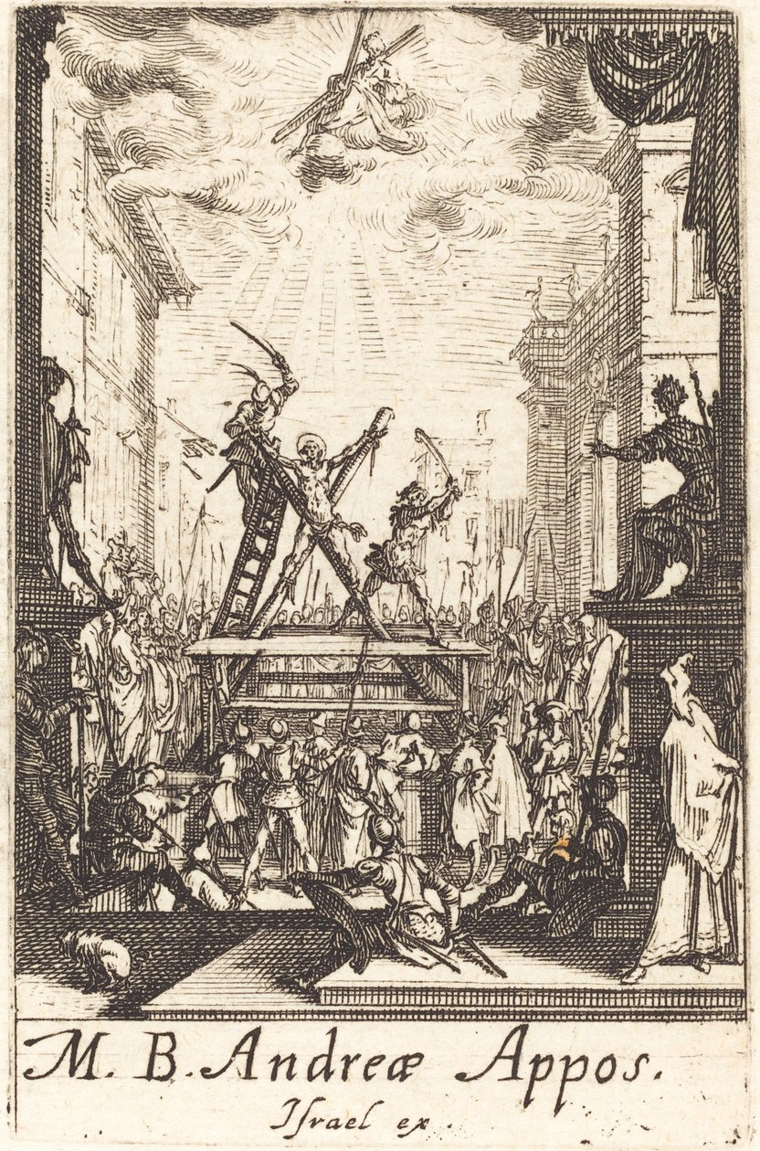 The Martyrdom of Saint Andrew by Jacques Callot