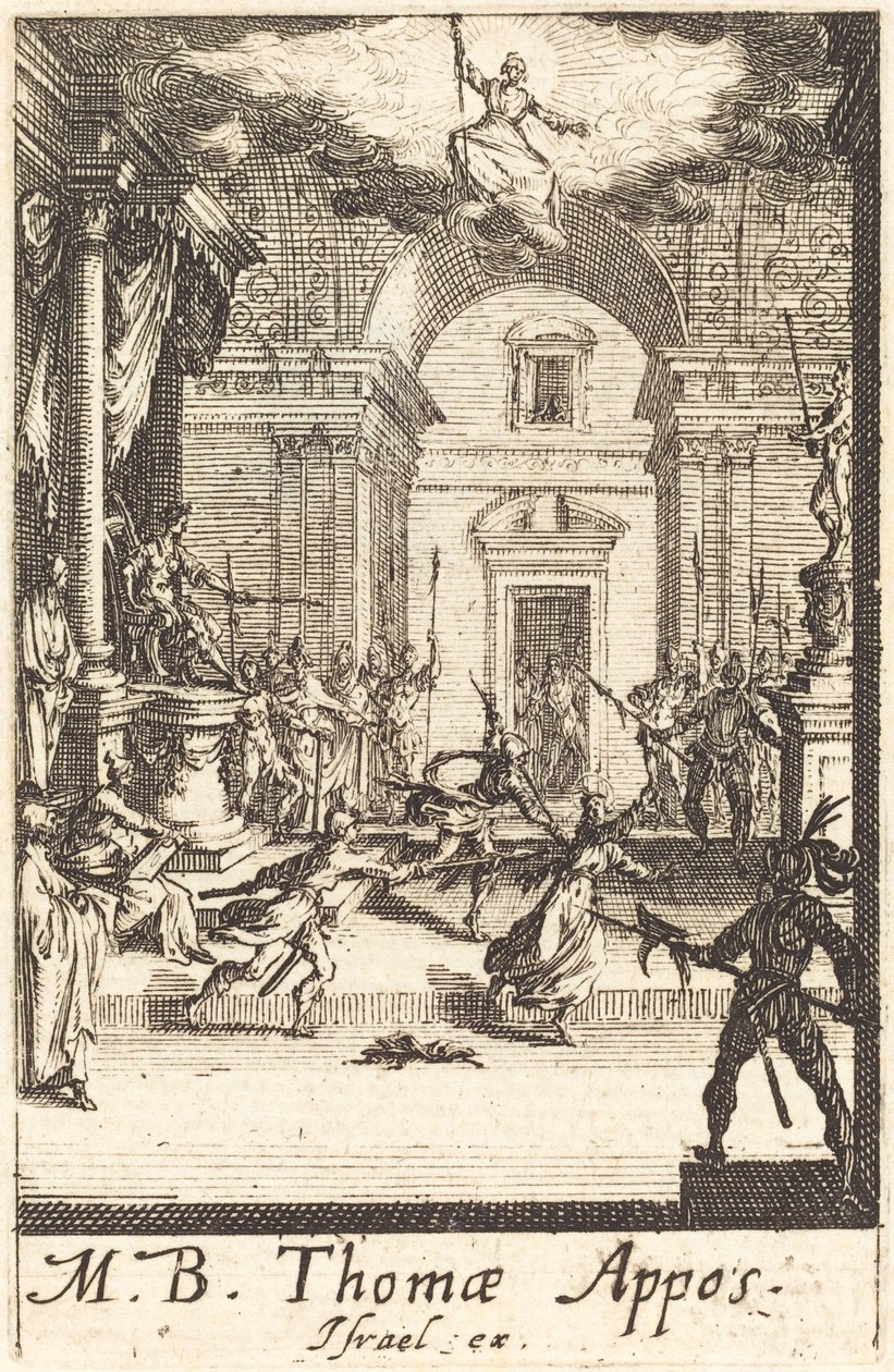 The Martyrdom of Saint Thomas by Jacques Callot