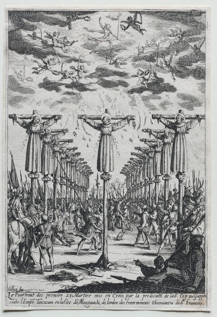 The Martyrs of Japan by Jacques Callot