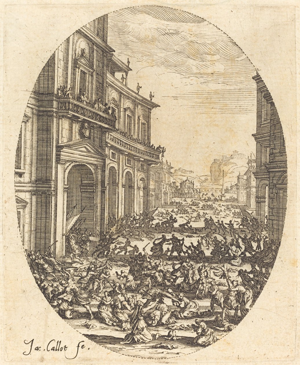 The Massacre of the Innocents by Jacques Callot