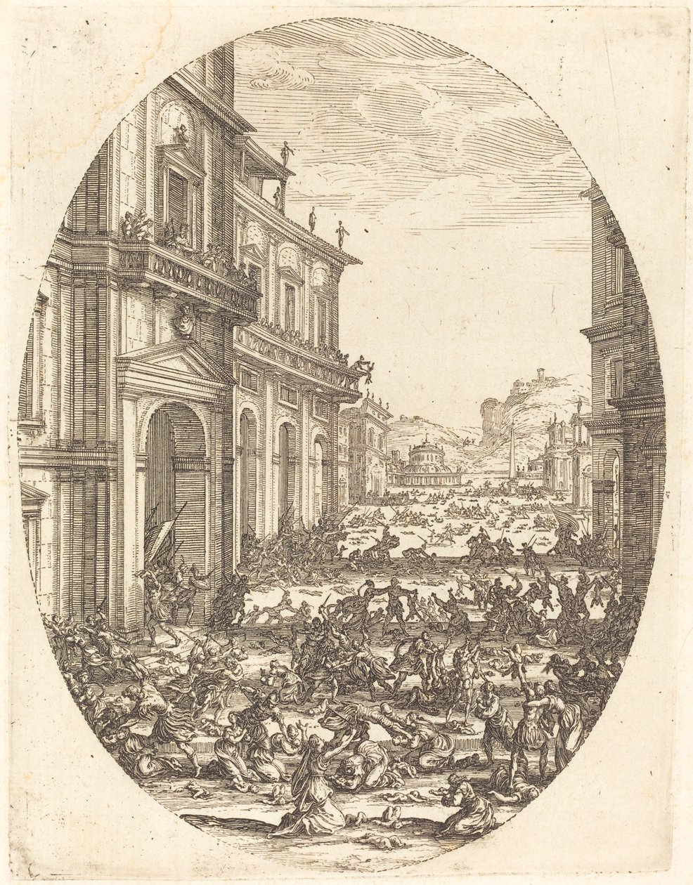 The Massacre of the Innocents by Jacques Callot
