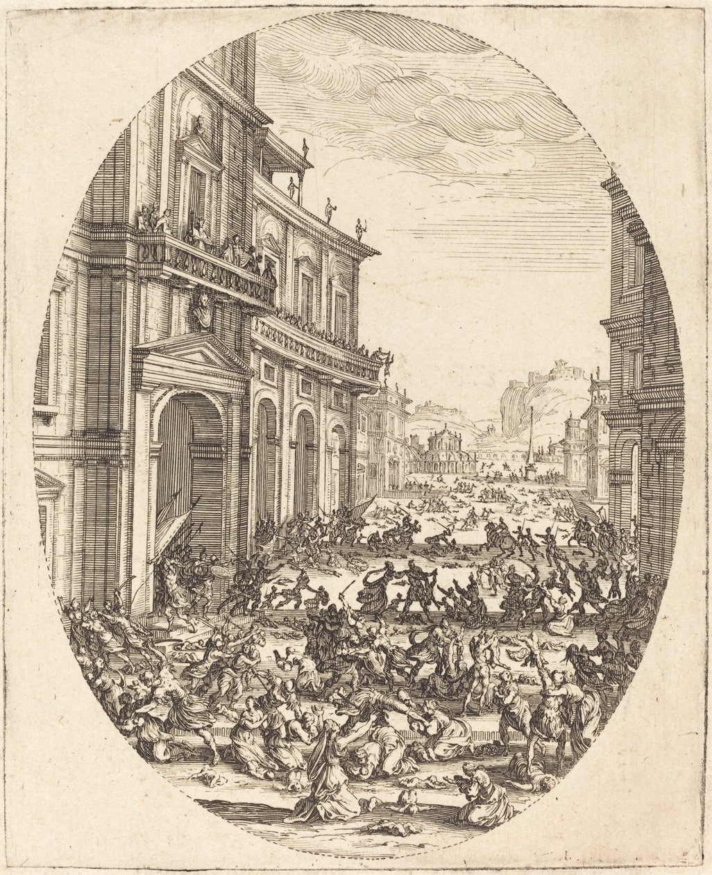 The Massacre of the Innocents, c. 1622 by Jacques Callot