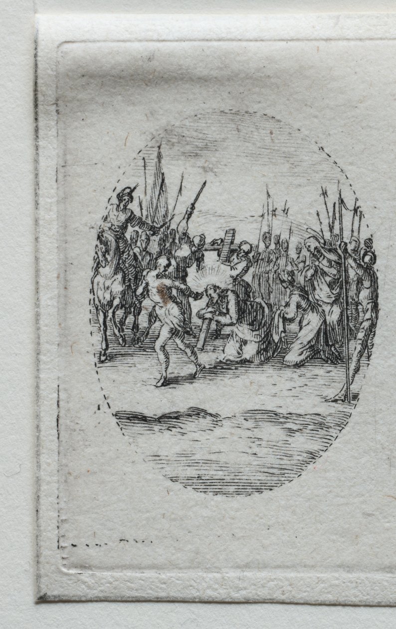 The Carrying of the Cross by Jacques Callot