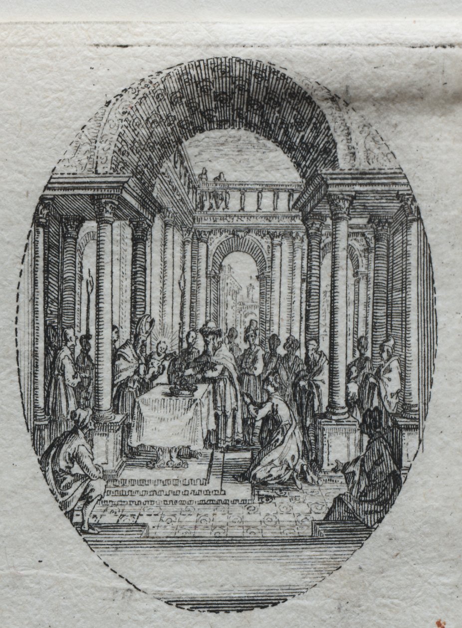 The Presentation in the Temple by Jacques Callot