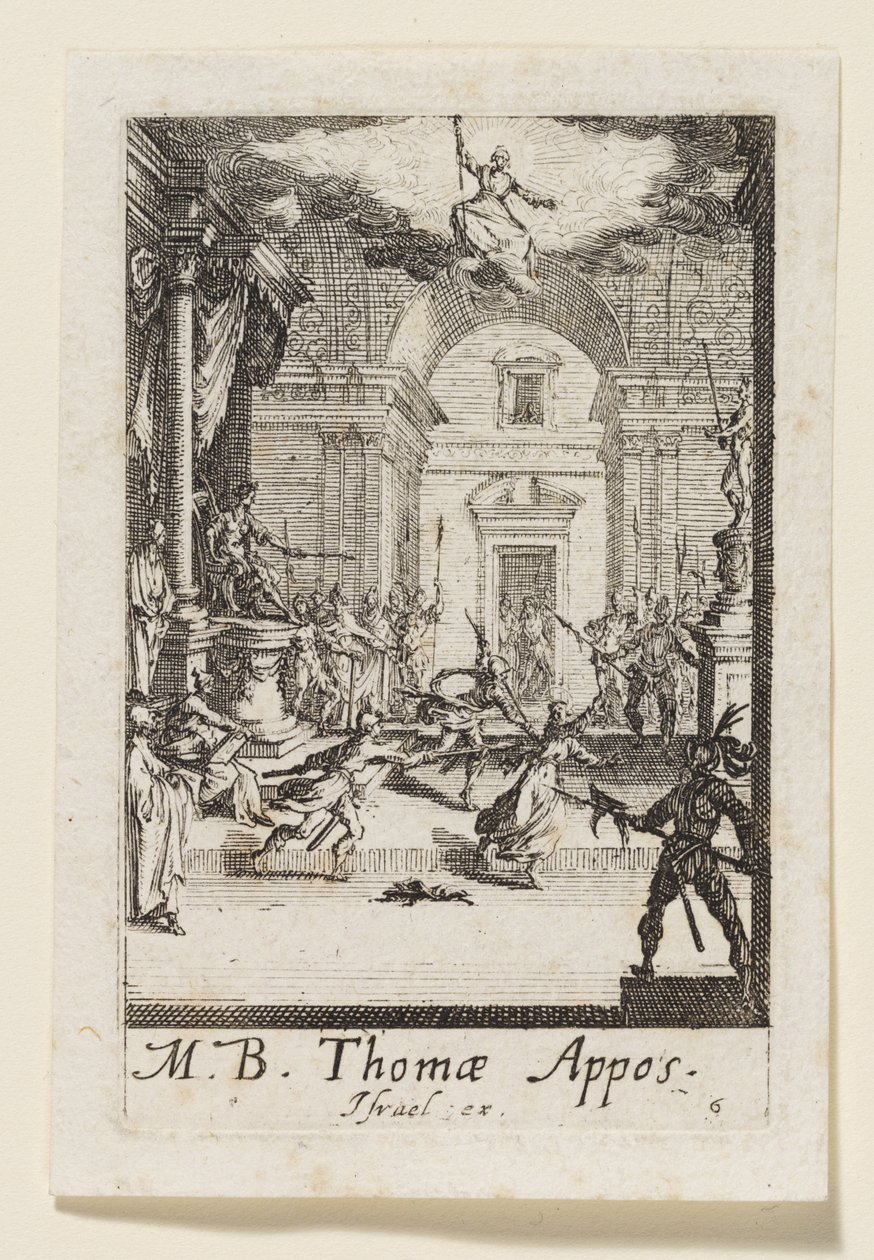 Thomas the Apostle by Jacques Callot