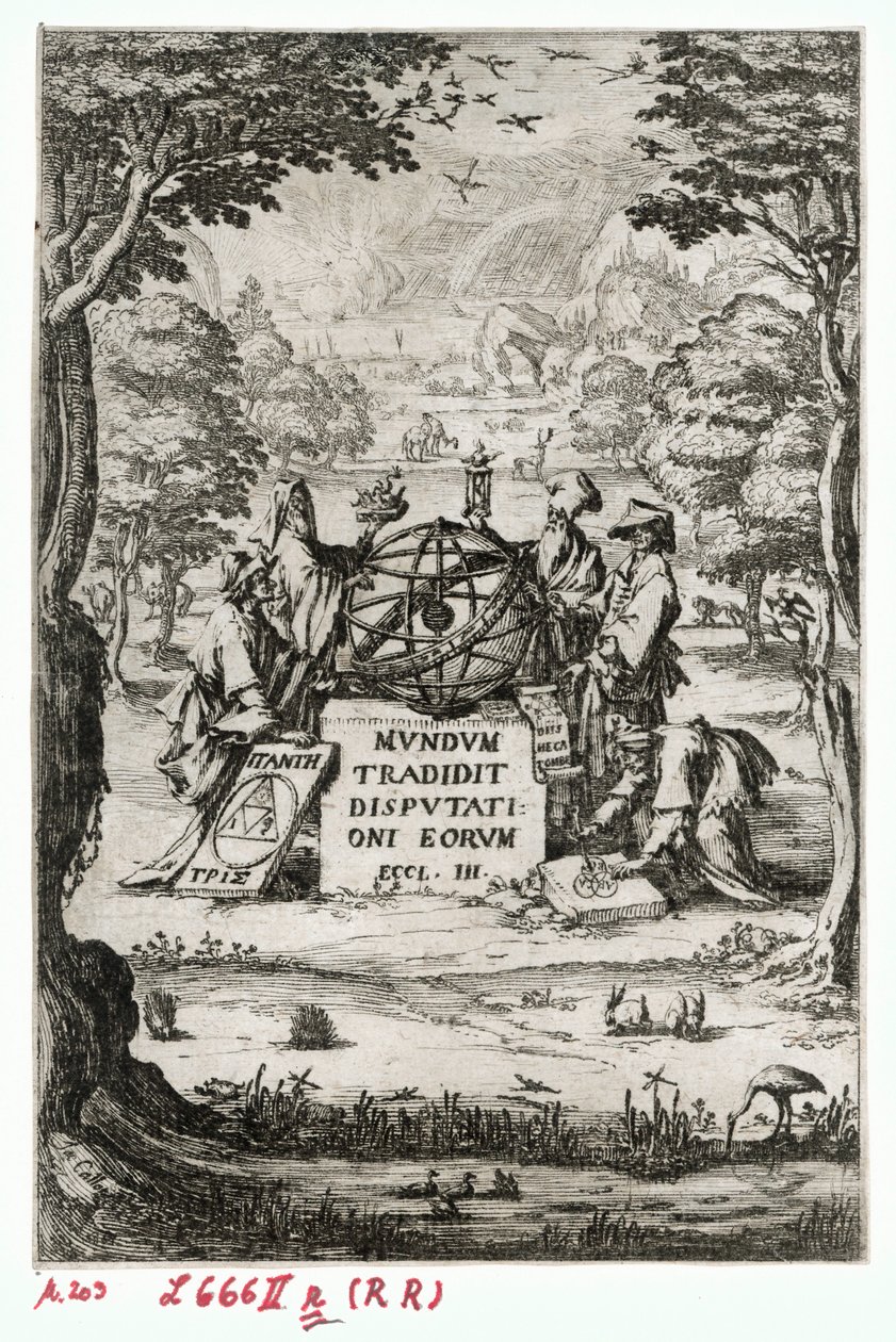 Titlepage to Sacra Cosmologia by Jacques Callot