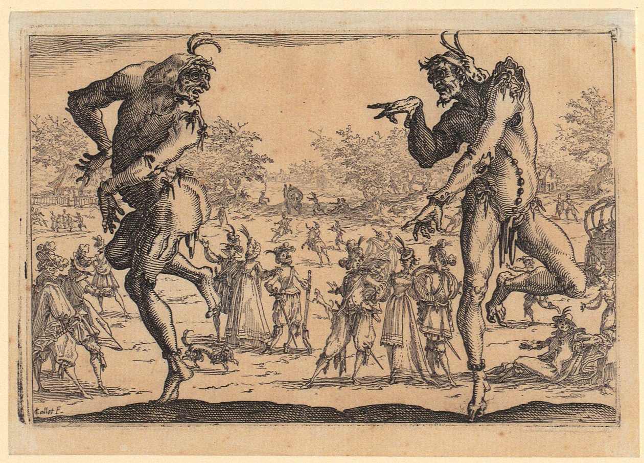 Two Pantaloni by Jacques Callot