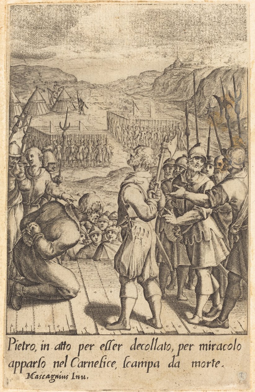 The Hangman by Jacques Callot after Donato Mascagni