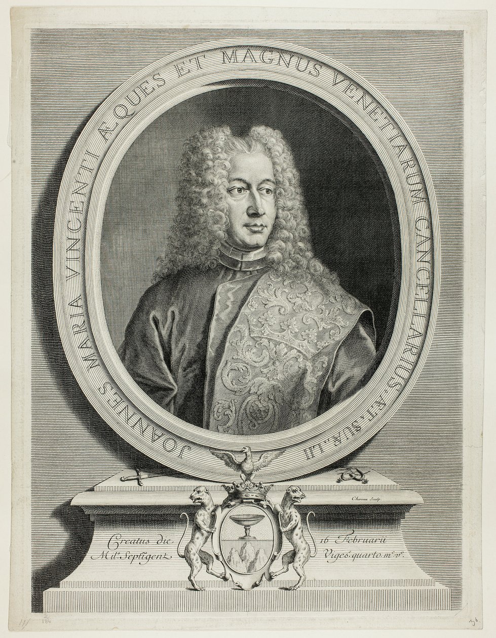 Joannes Maria Vincenti by Jacques Chéreau