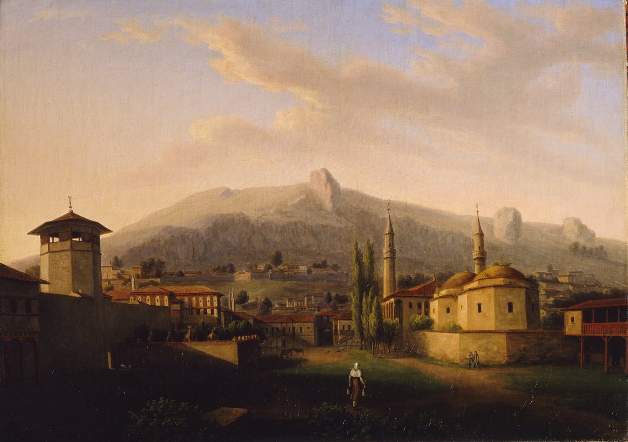 The Palace of the Khan in Bakhchisarai (Ukraine) by Jacques Christophe Miville