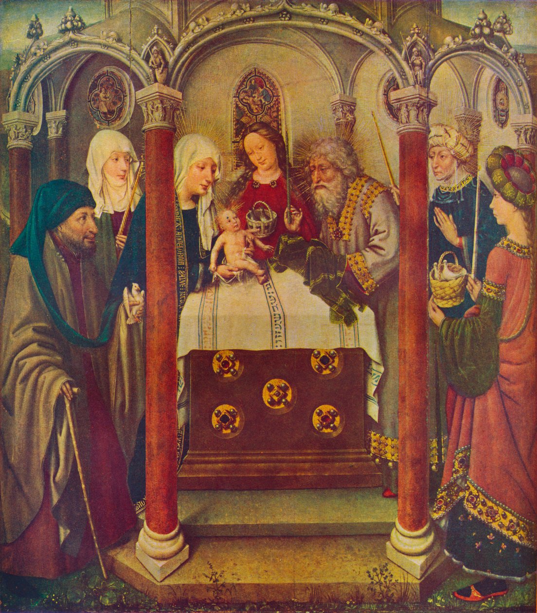The Presentation of Christ in the Temple, 15th century by Jacques Daret