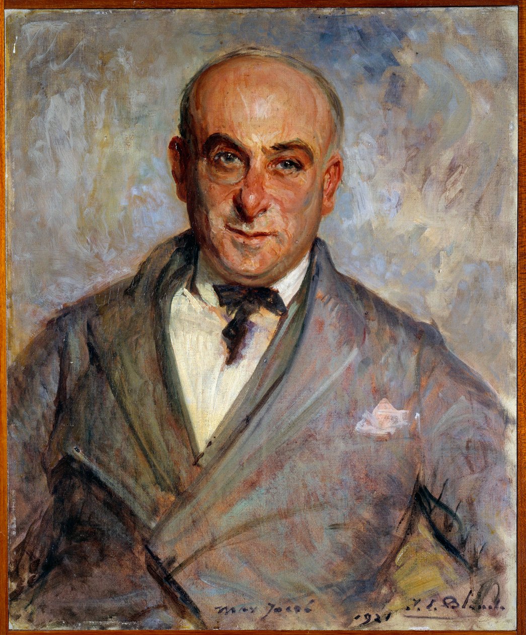 Portrait of Max Jacob by Jacques Emile Blanche