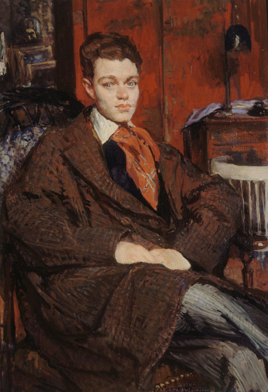 Portrait of René Crevel 1900-1935, 1928 by Jacques Emile Blanche
