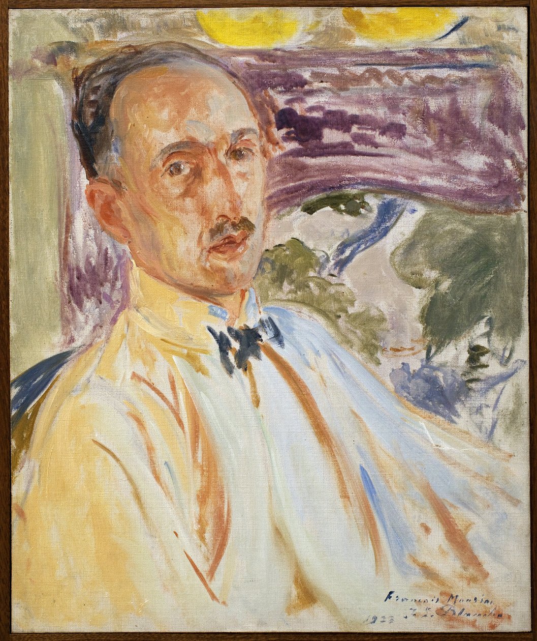 Study for the Portrait of Francois Mauriac (1885-1970) by Jacques Emile Blanche
