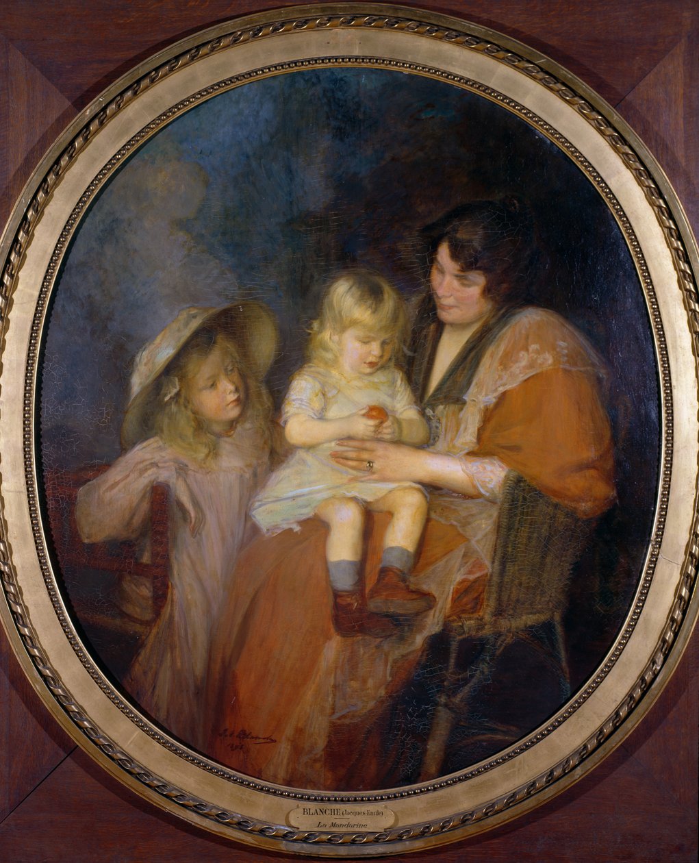The Mandarin or, Madame Thawlow and Her Children by Jacques Emile Blanche