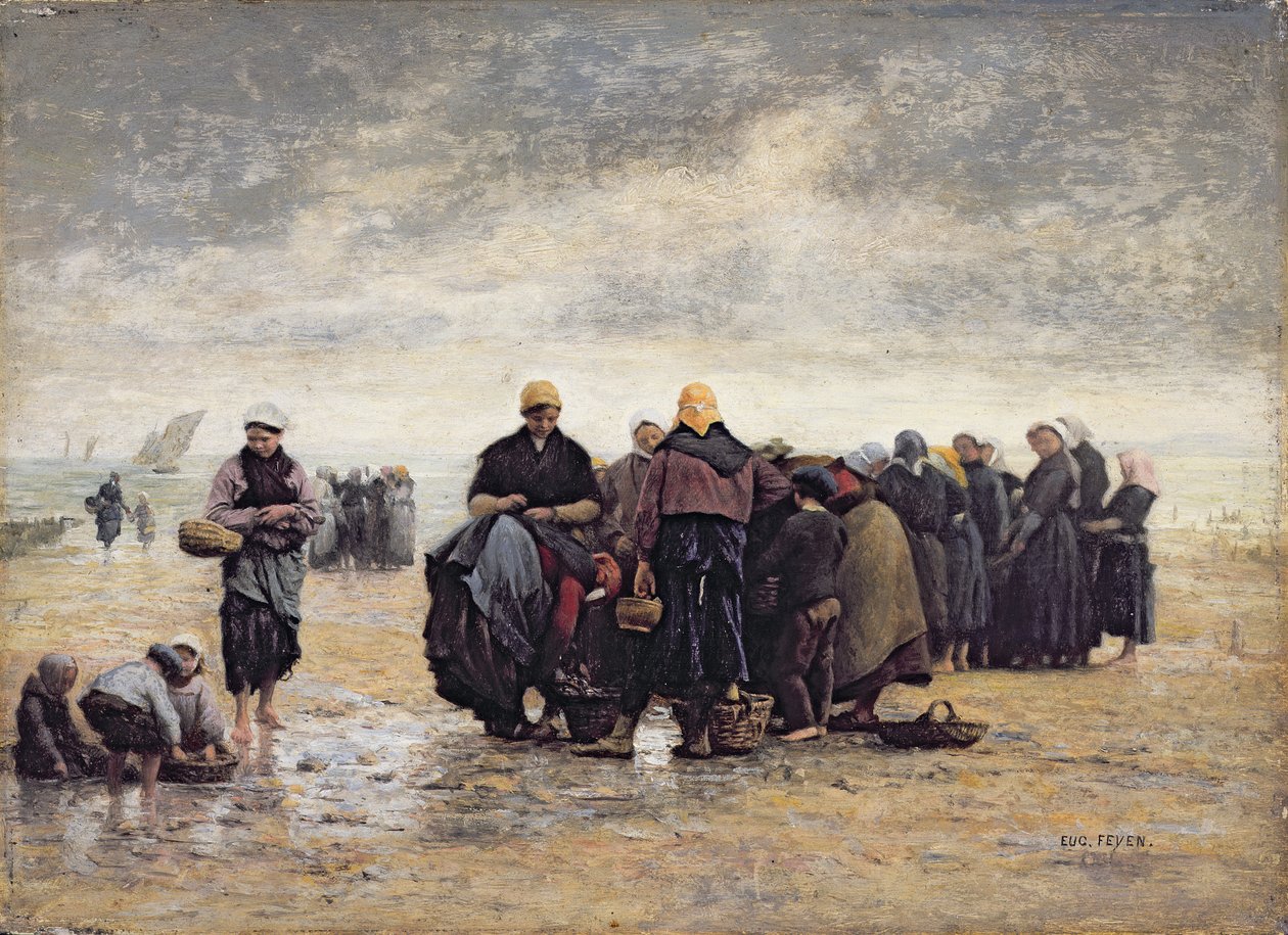 On the Shore by Jacques Eugene Feyen