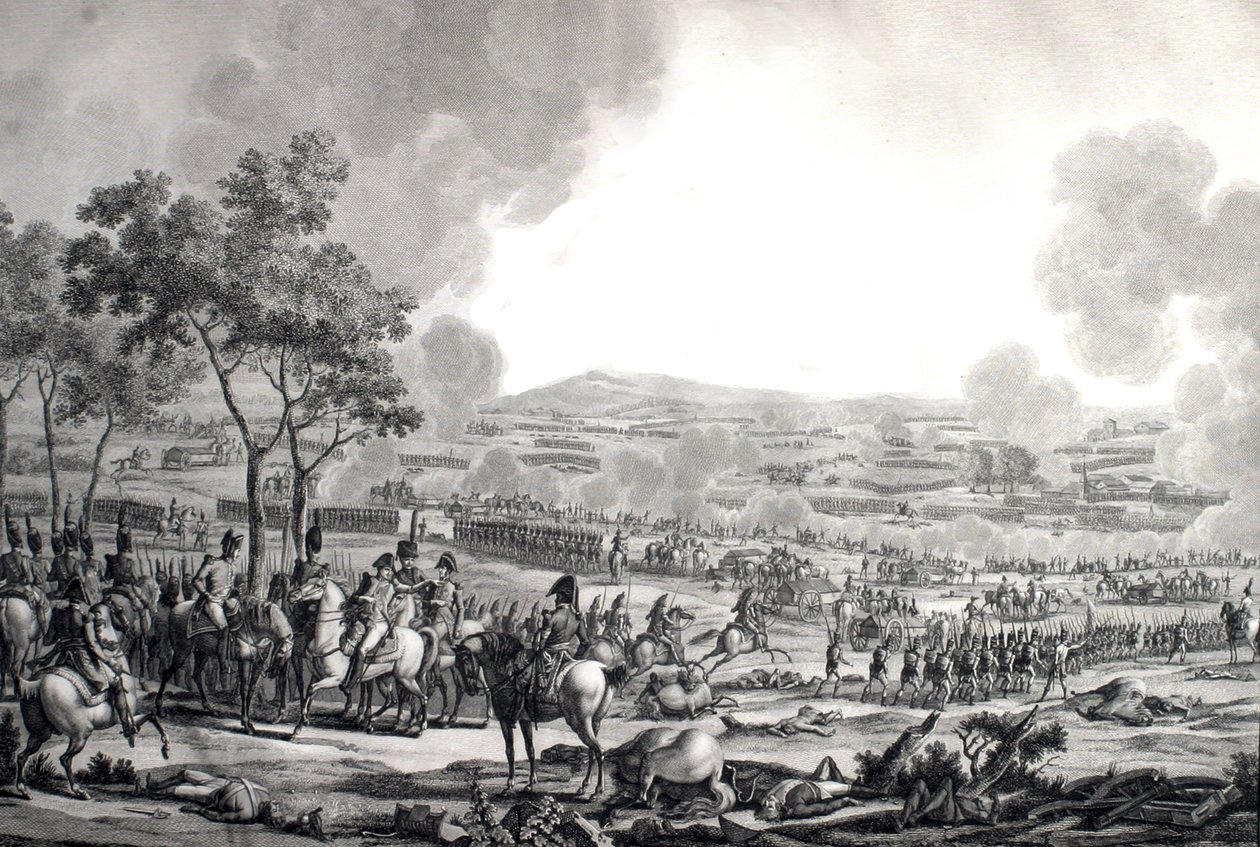 Battle of Wagram, July 17 by Jacques Francois Joseph (after) Swebach