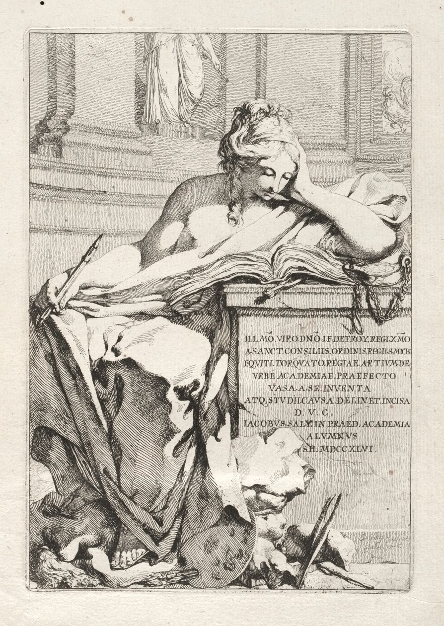 Suite of Vases by Jacques François Saly