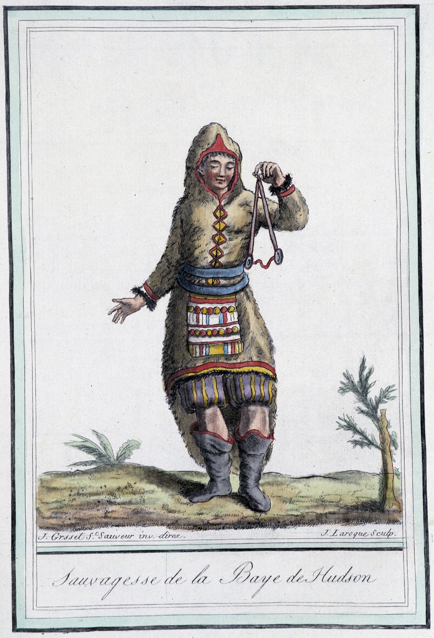 Hudson Bay Native Woman (Canada) - in 