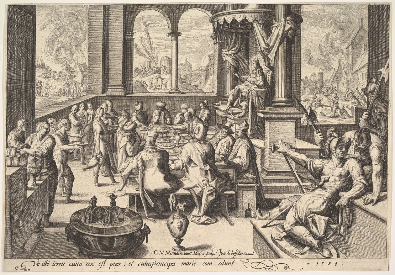 Allegory of the Government of a Childish King, 1588 by Jacques II de Gheyn