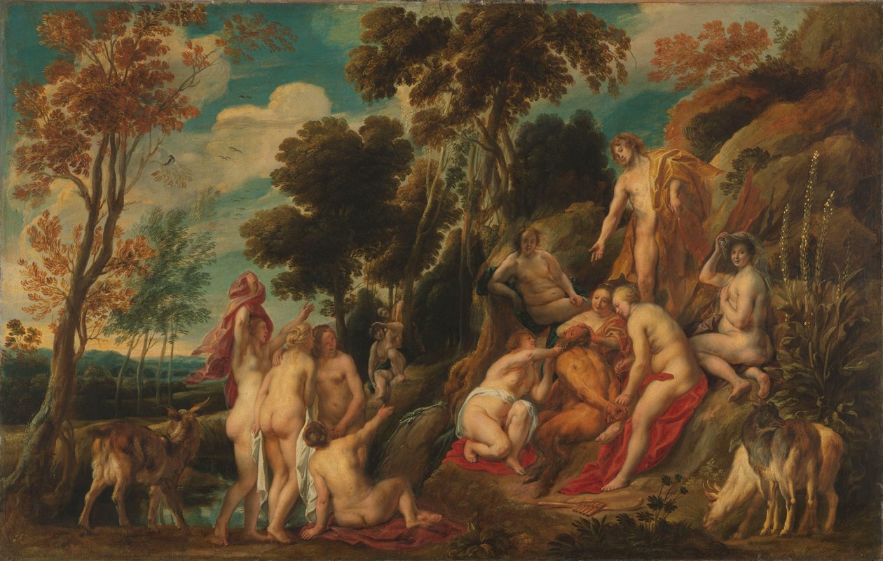 Pan Punished by Nymphs by Jacques Jordaens