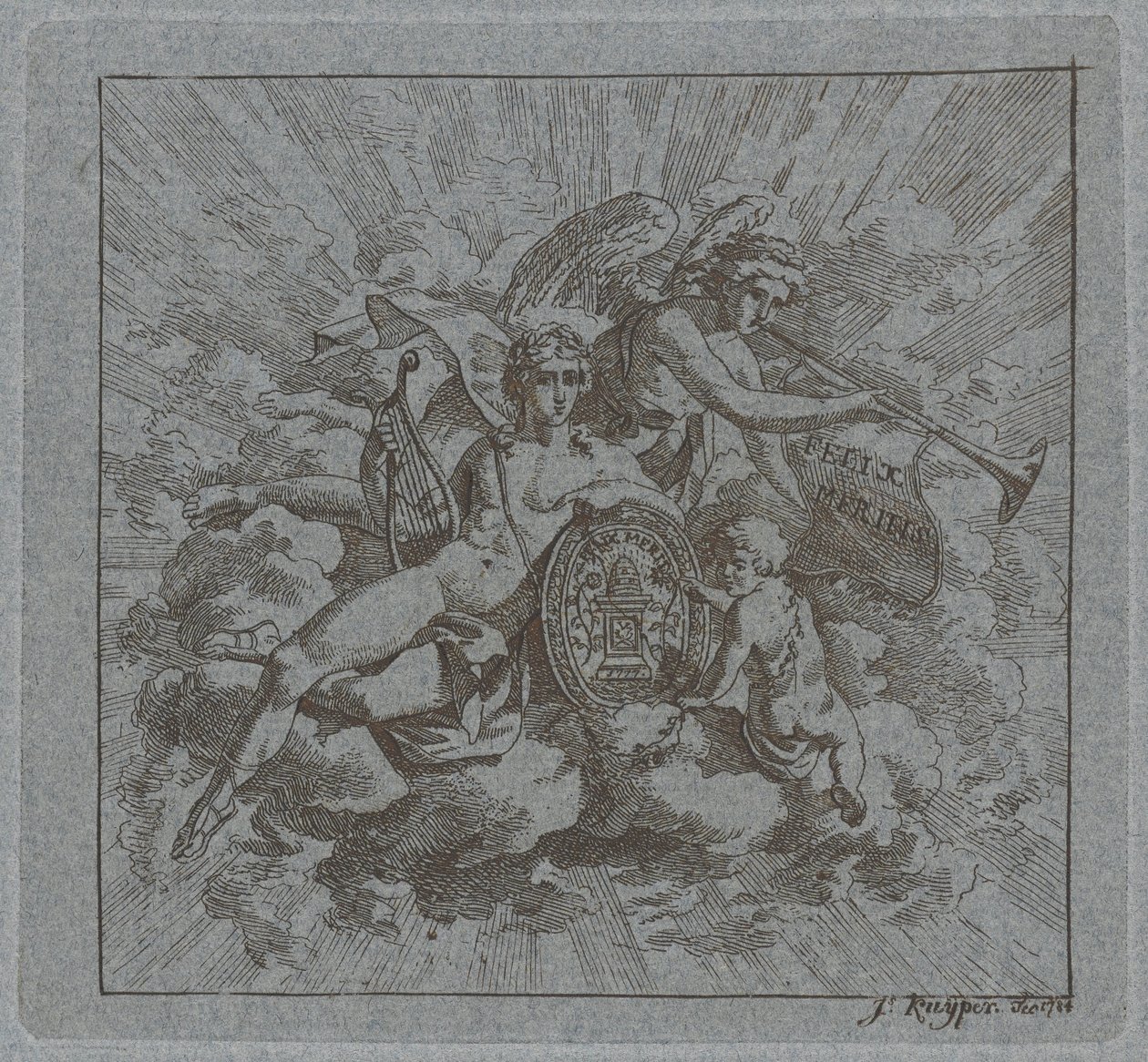 Allegorical Composition on Felix Meritis by Jacques Kuyper