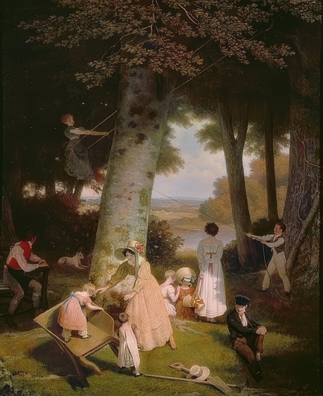The Playground by Jacques Laurent Agasse