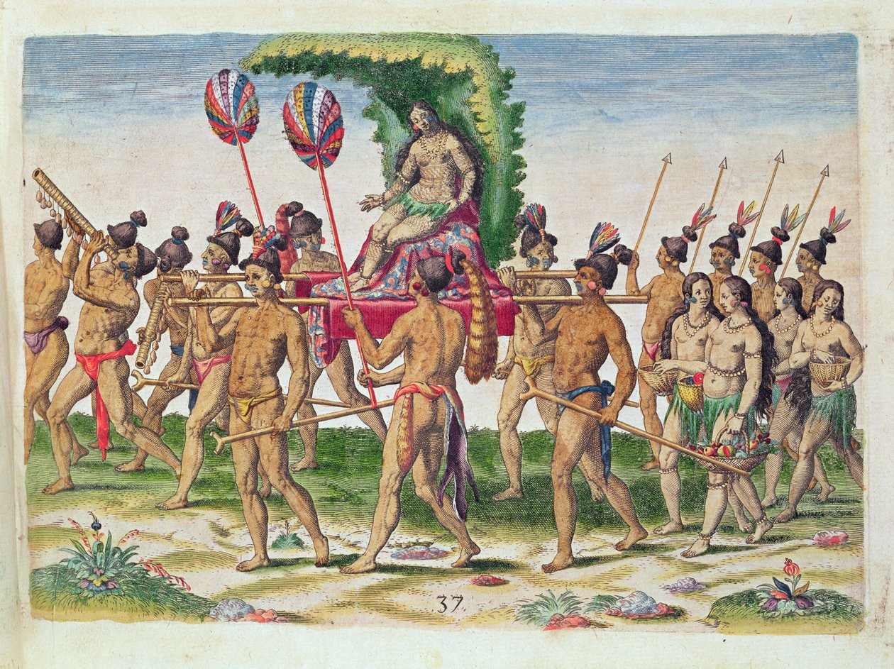 A Bride is Carried to the Chief, from 