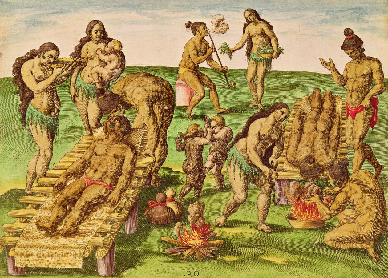How the Indians Treat Their Sick, from 