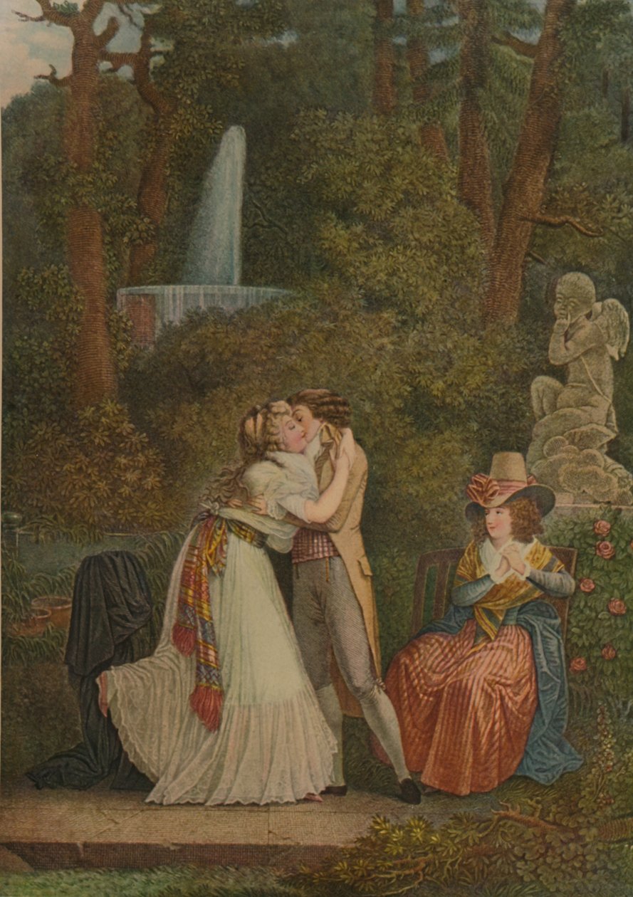 Julie, or The First Kiss of Love by Jacques Louis Copia