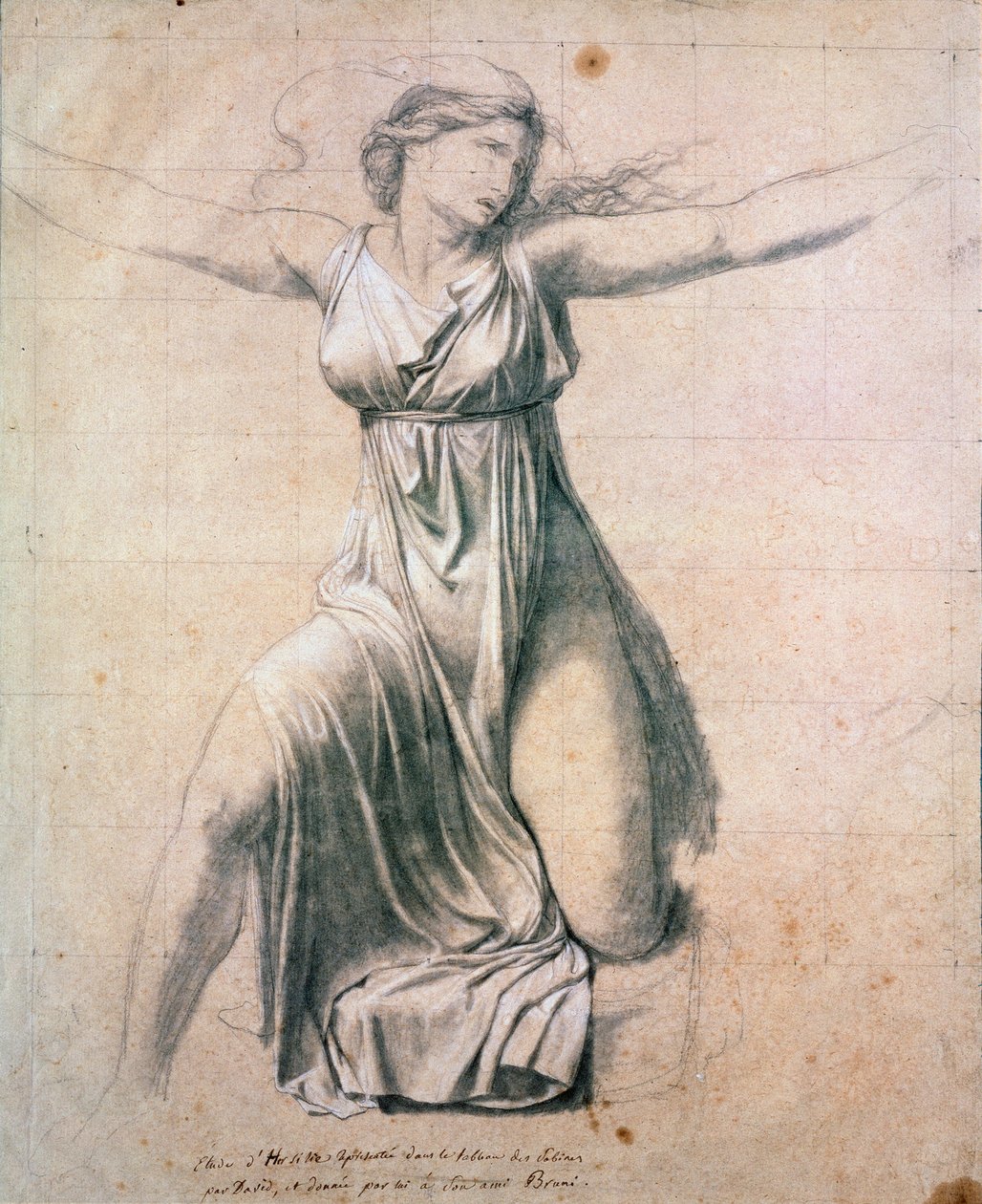 Hersilia, 1795-1798 by Jacques Louis David