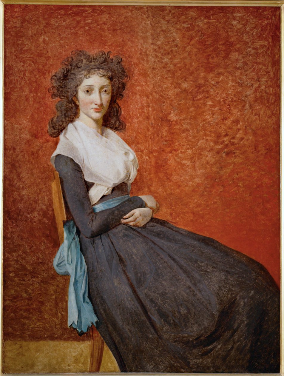Mme. Charles-Louis Trudaine by Jacques Louis David