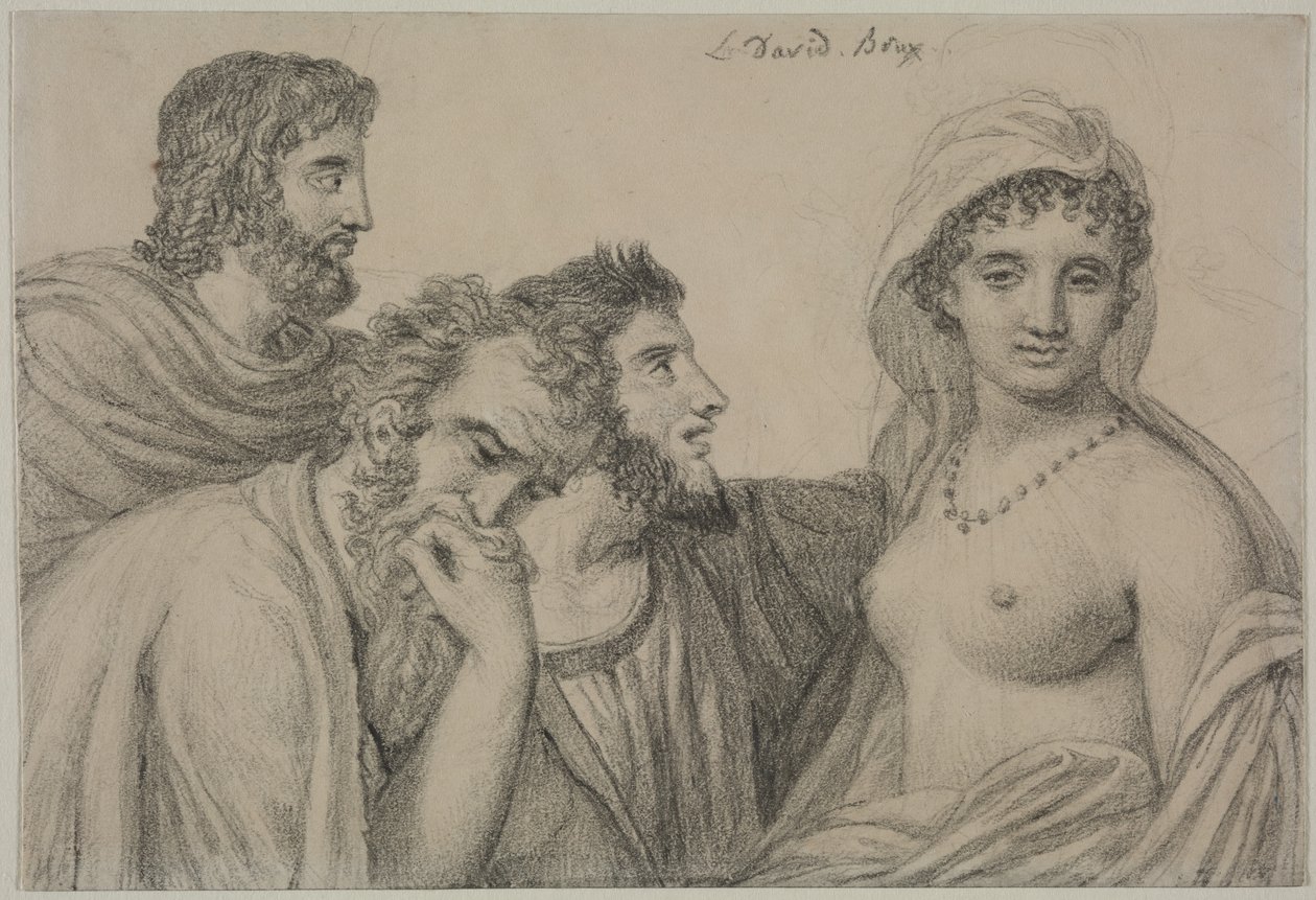 Phryne before the Judges by Jacques Louis David