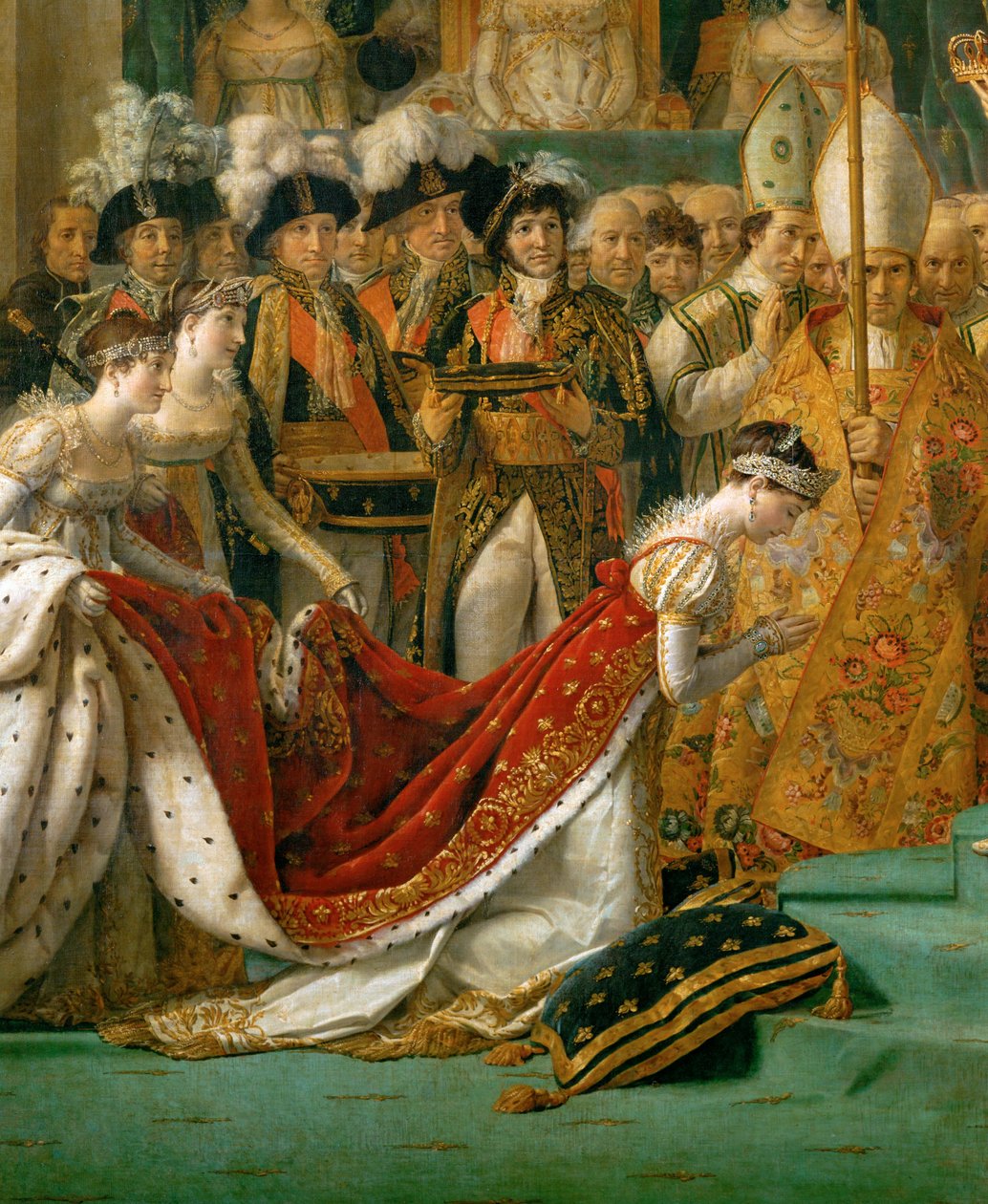 The Coronation of Napoleon in Notre-Dame by Jacques Louis David