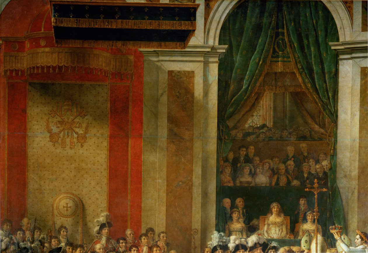 The Coronation of Napoleon in Notre-Dame by Jacques Louis David